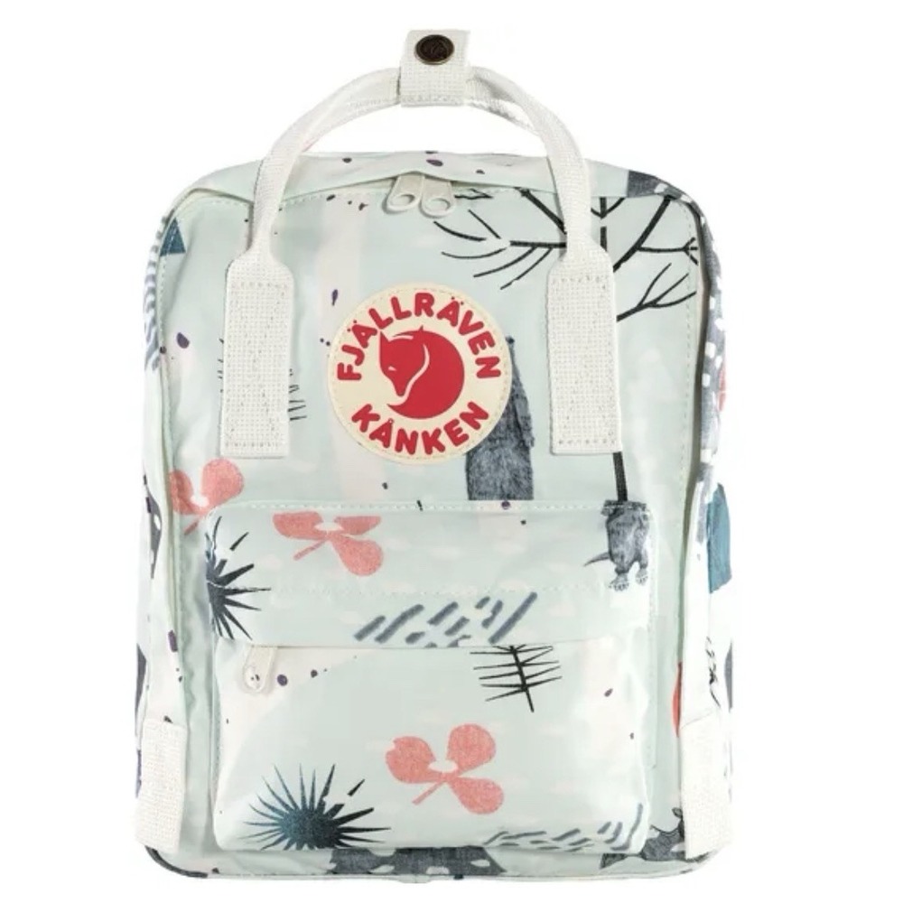 NWT Fjallraven Kanken backpack Mini Birch Forest STYLE 23611 Special Edition